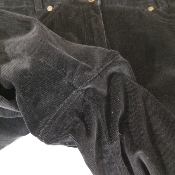 Haggar petite soft corduroy size 10 black pants - Picture 15 of 15
